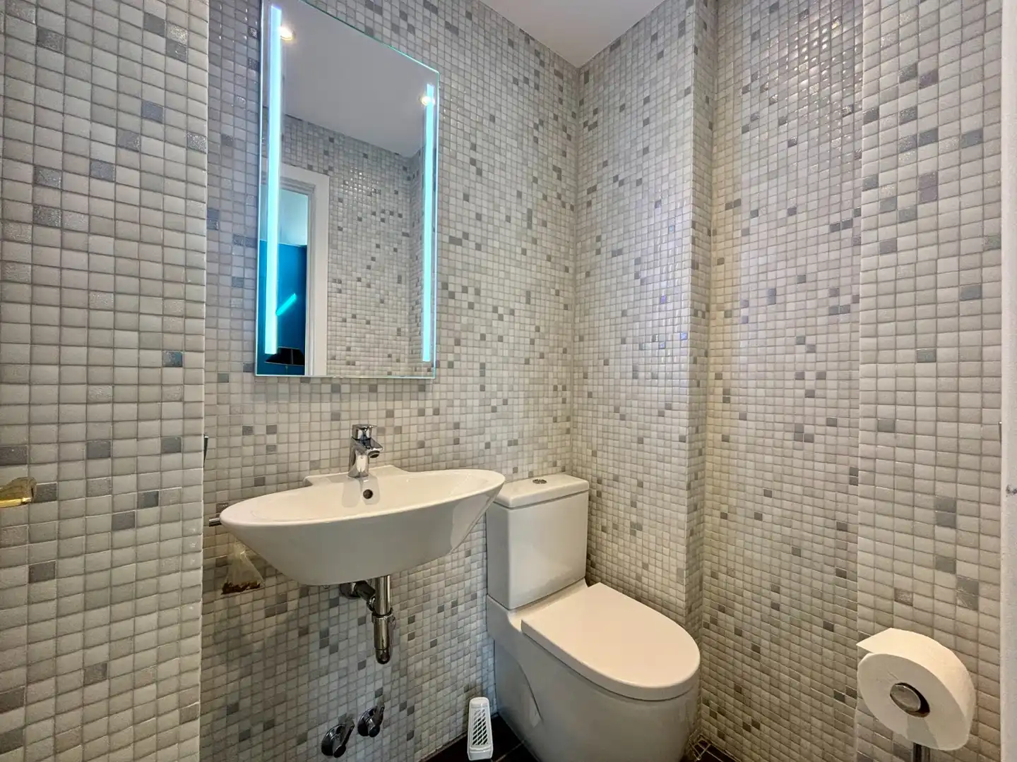 Badezimmer von Dachboden zum Verkauf in Calvià mit Klimaanlage, Heizung und Terrasse