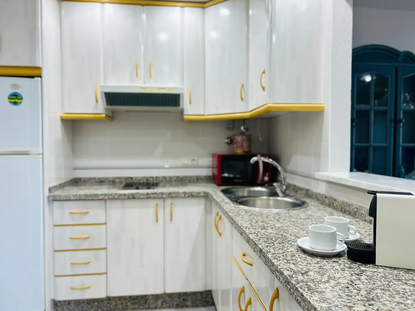 Kitchen of Flat for rent in Almuñécar  with Terrace, Furnished and Washing machine