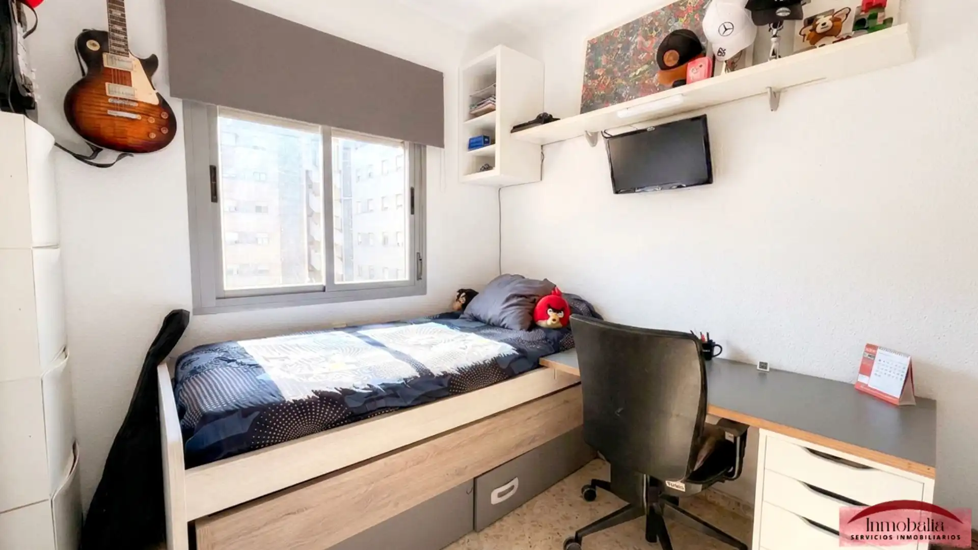 Schlafzimmer von Wohnung zum Verkauf in Sevilla mit Klimaanlage und Terrasse