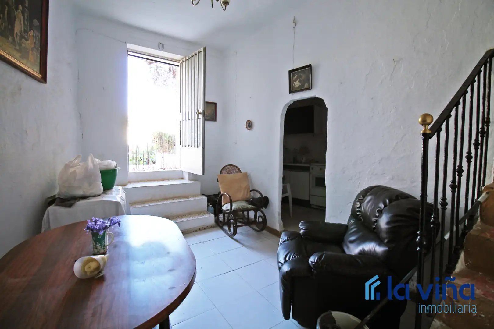 Sala de estar de Casa o chalet en venta en Nívar con Trastero y Amueblado