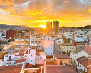 Vista exterior de Pis de lloguer en Málaga Capital amb Aire condicionat, Terrassa i Moblat