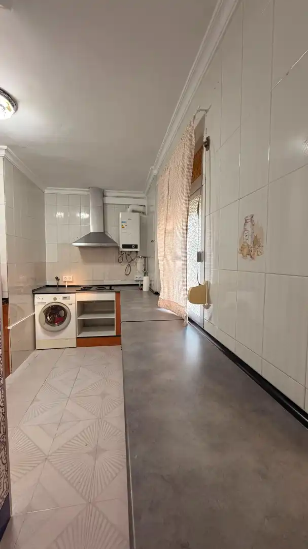 Cocina de Piso de alquiler en San Roque con Terraza, Amueblado y Lavadora