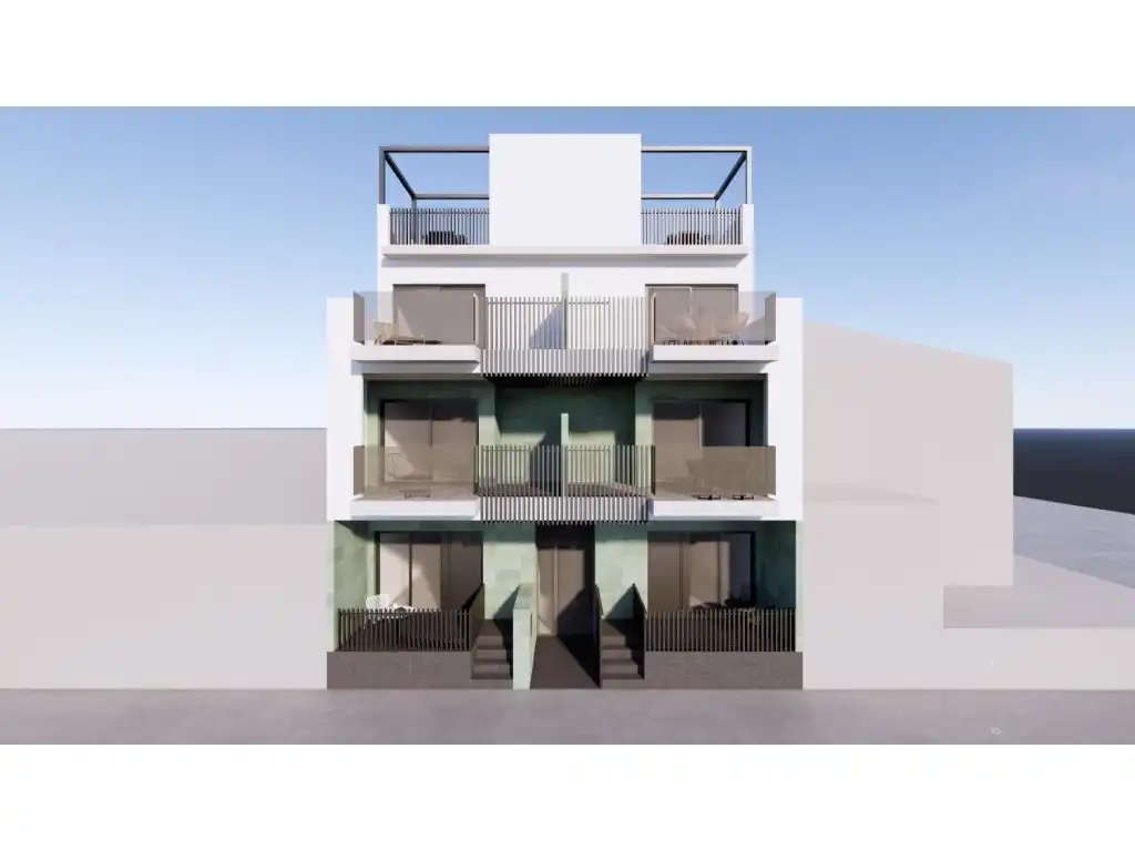 Vista exterior de Apartamento en venta en Pilar de la Horadada con Aire acondicionado y Piscina