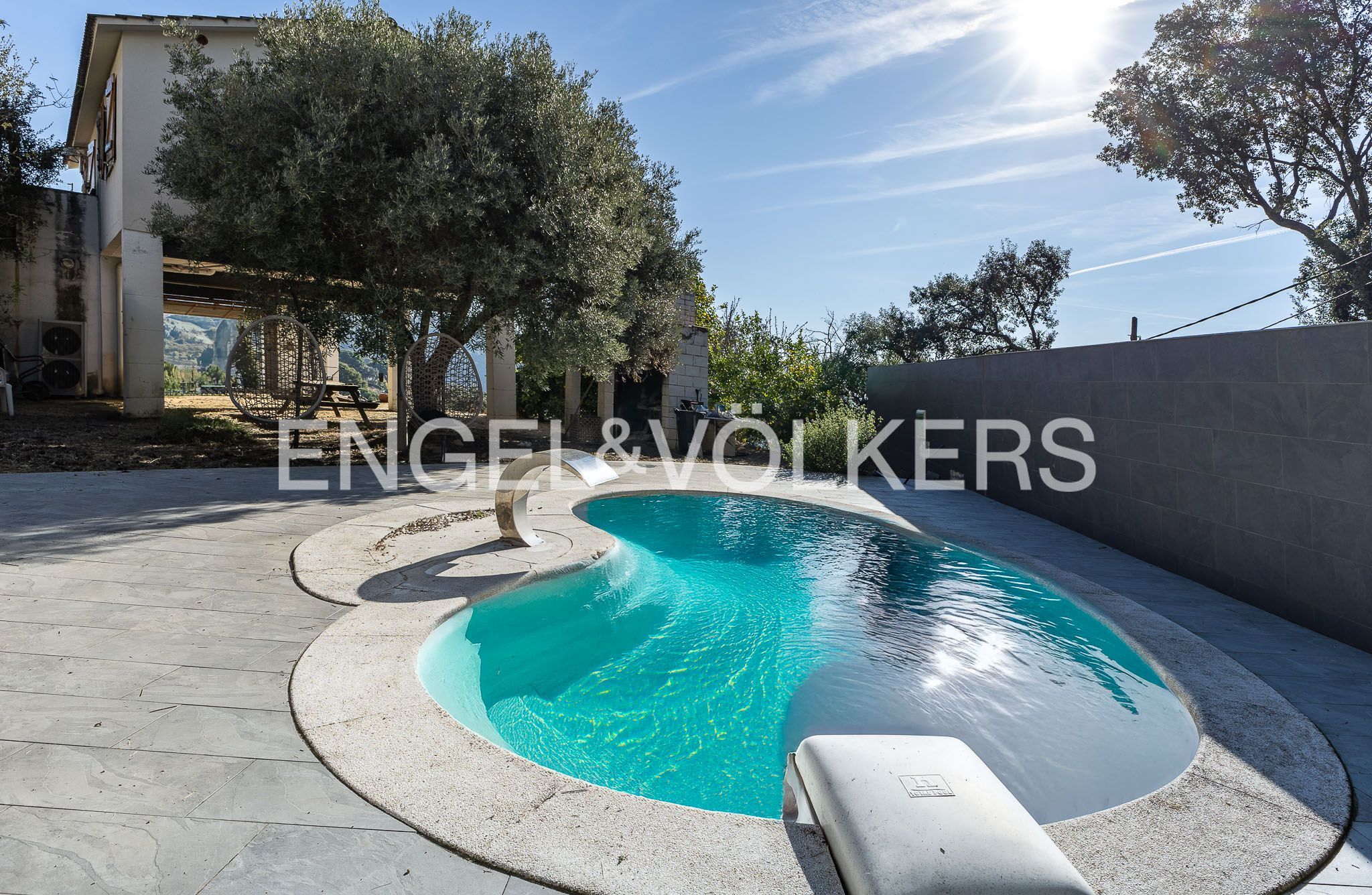 Swimming pool of Houses for sale in Sant Cebrià de Vallalta  with Heating, Private garden and Terrace