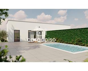Swimming pool of Single-family semi-detached for sale in Terrassa  with Air Conditioner, Heating and Private garden