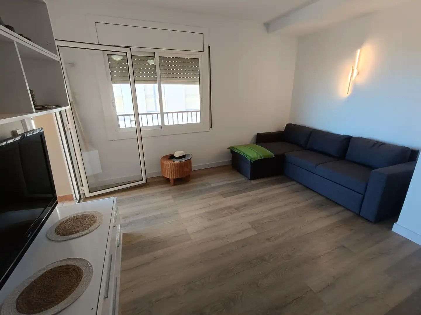 Schlafzimmer von Wohnung zur Miete in Calafell mit Parkett, Terrasse und Abstellraum