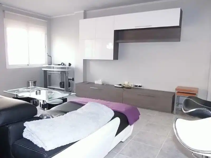 Sala de estar de Piso en venta en  Palma de Mallorca con Aire acondicionado, Calefacción y Amueblado