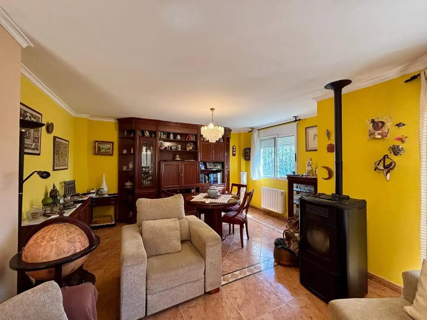 Living room of Houses for sale in Daimús  with Private garden, Terrace and Storage room