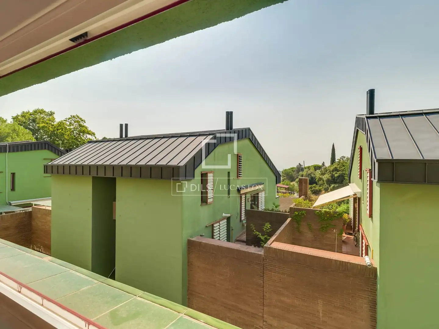 Vista exterior de Casa o chalet de alquiler en Barcelona con Aire acondicionado, Calefacción y Jardín privado