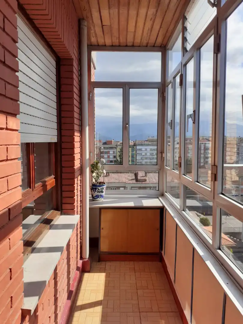 Balcony of Flat for rent in Oviedo   with Heating, Parquet flooring and Terrace