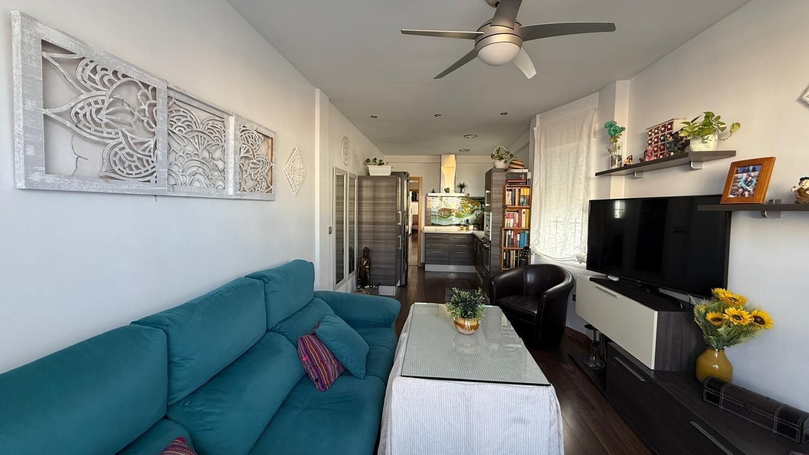 Living room of Attic for sale in  Córdoba Capital  with Air Conditioner, Parquet flooring and Terrace