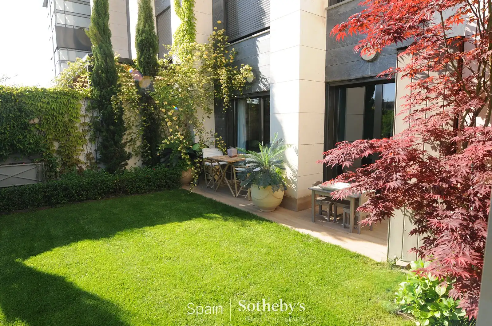 Jardín de Apartamento en venta en La Moraleja con Aire acondicionado, Terraza y Trastero