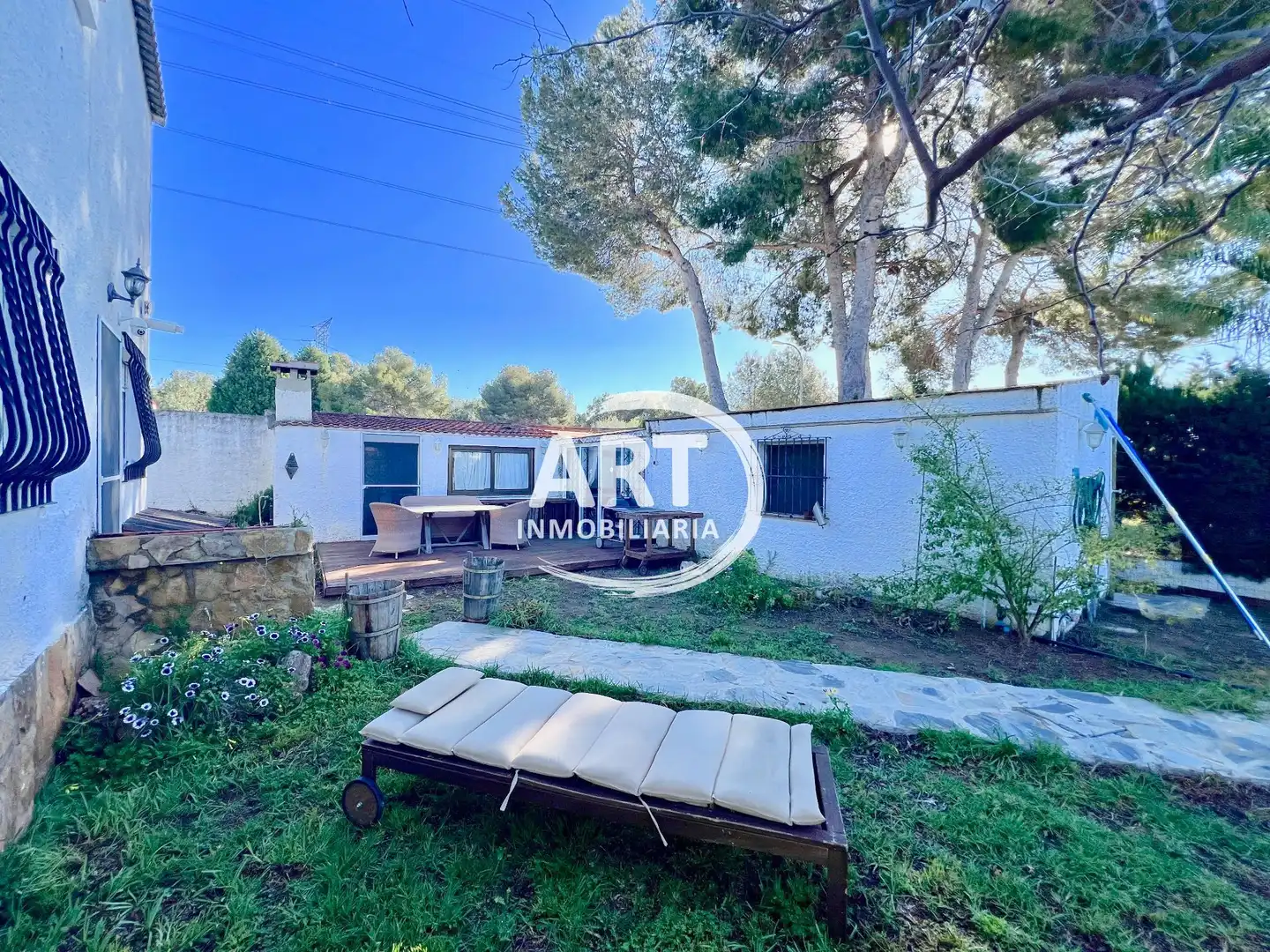 Garden of Houses for sale in L'Eliana  with Air Conditioner, Heating and Private garden