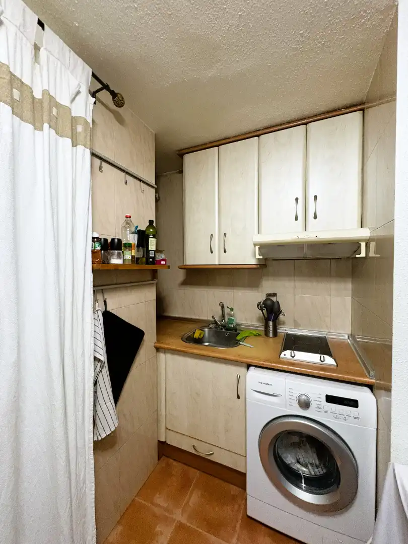 Kitchen of Flat for rent in Madrid  with Heating and Furnished