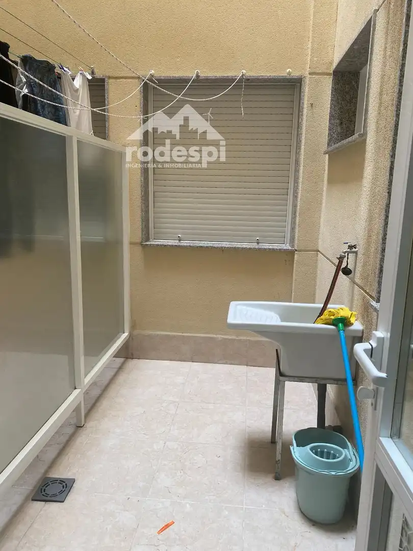 Terraza de Piso de alquiler en A Cañiza   con Calefacción, Terraza y Trastero