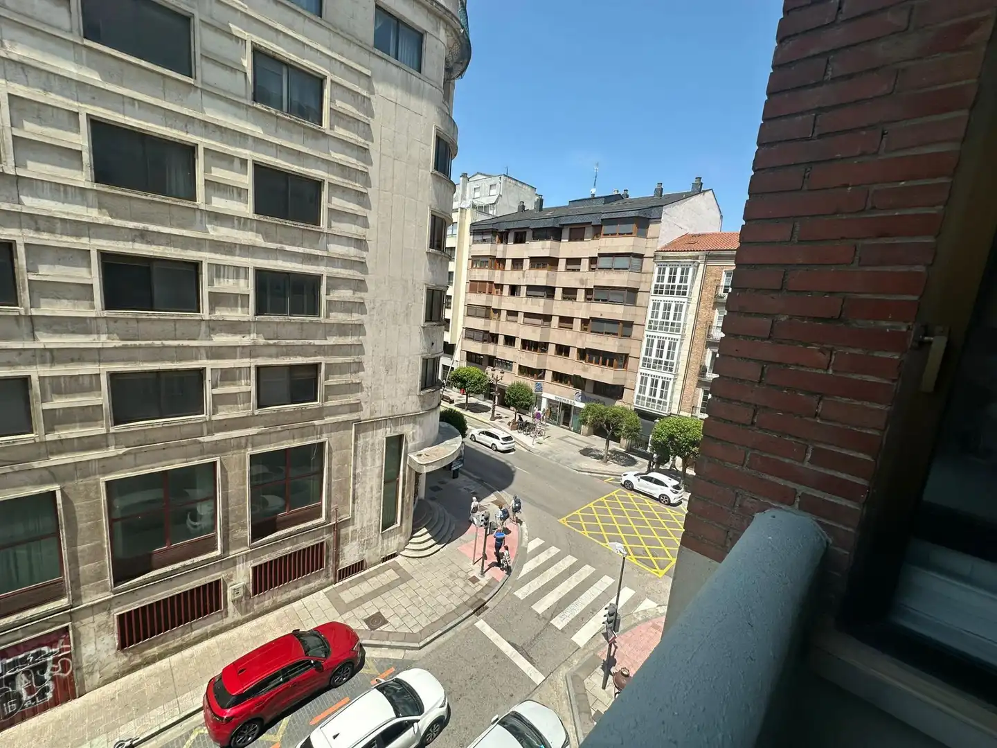 Exterior view of Flat for rent in Burgos  with Heating, Terrace and Furnished