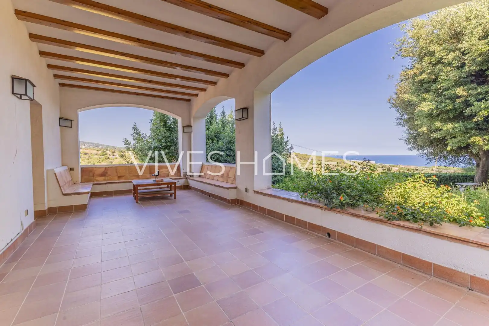 Terraza de Casa o chalet en venta en Mataró con Aire acondicionado, Calefacción y Jardín privado