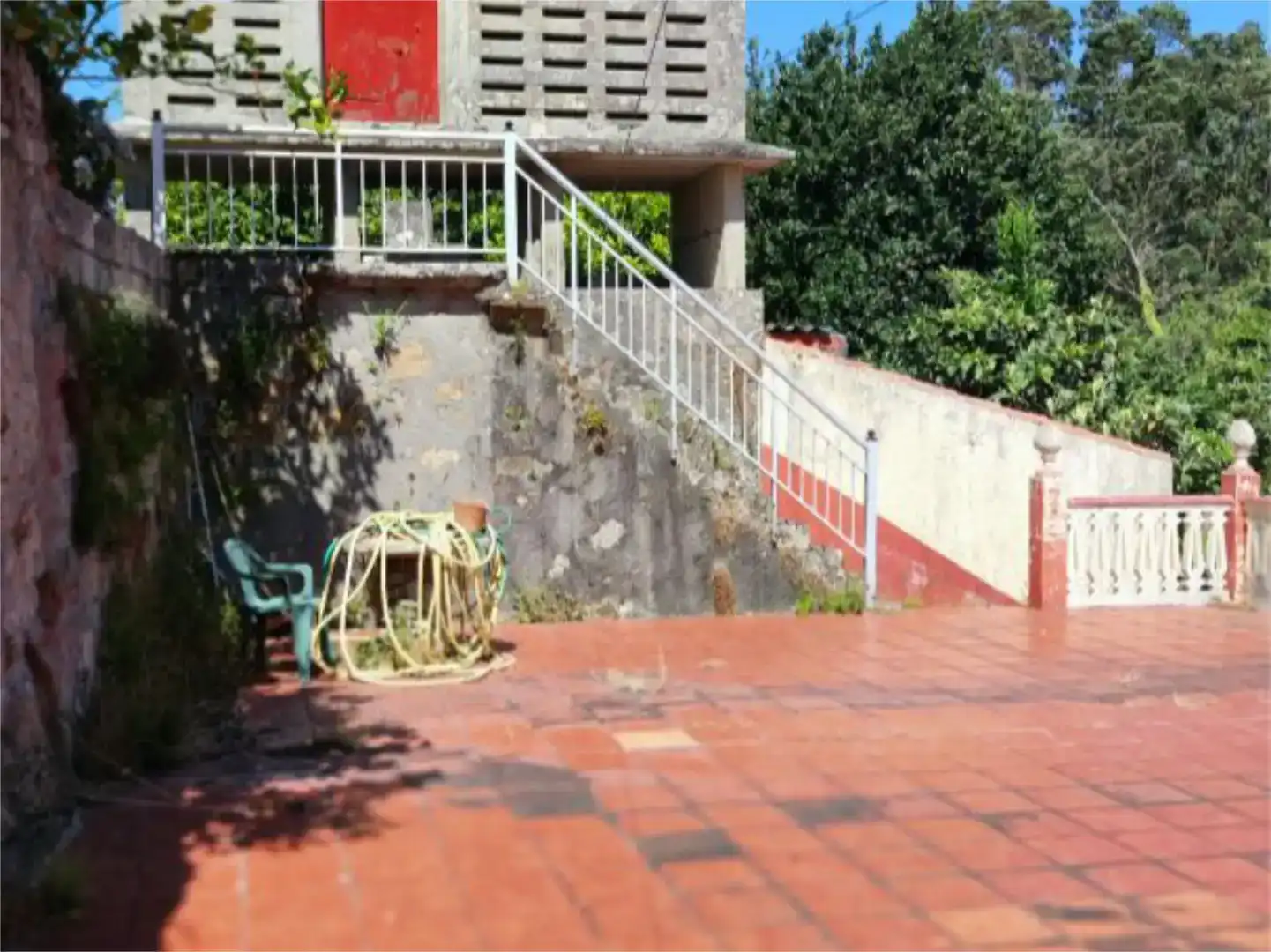 Terraza de Casa o chalet en venta en Ponteceso con Balcón
