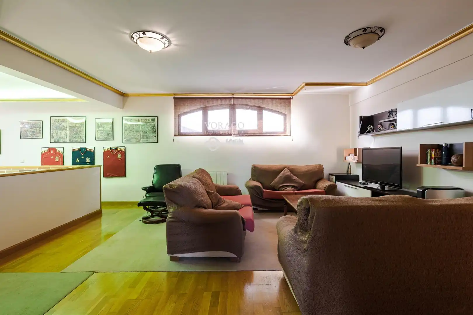 Sala de estar de Casa o chalet en venta en Villanueva de la Torre con Calefacción, Jardín privado y Terraza