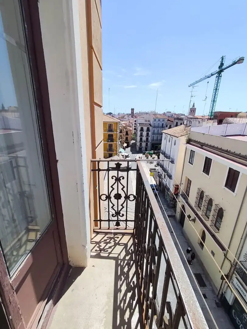 Terrasse von Wohnung zur Miete in Valencia mit Klimaanlage, Möbliert und Balkon