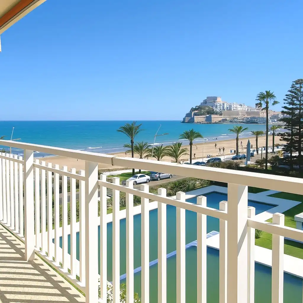 Apartamento con piscina en alquiler en Avinguda del Papa Luna 12