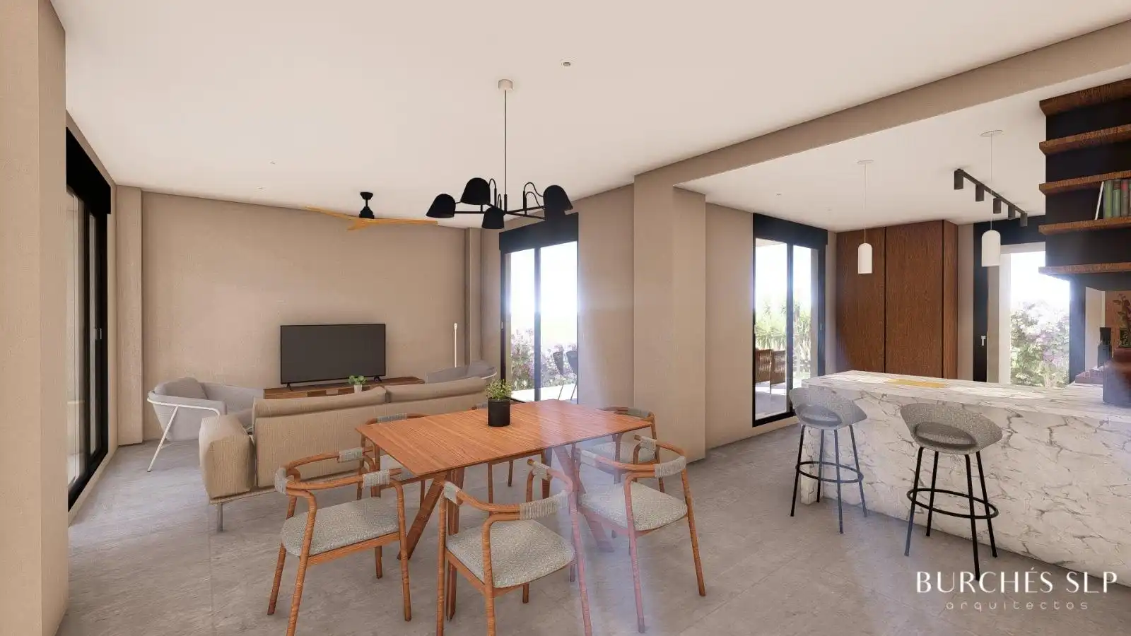 Sala d'estar de Casa o xalet en venda en Alfarb amb Aire condicionat, Calefacció i Jardí privat