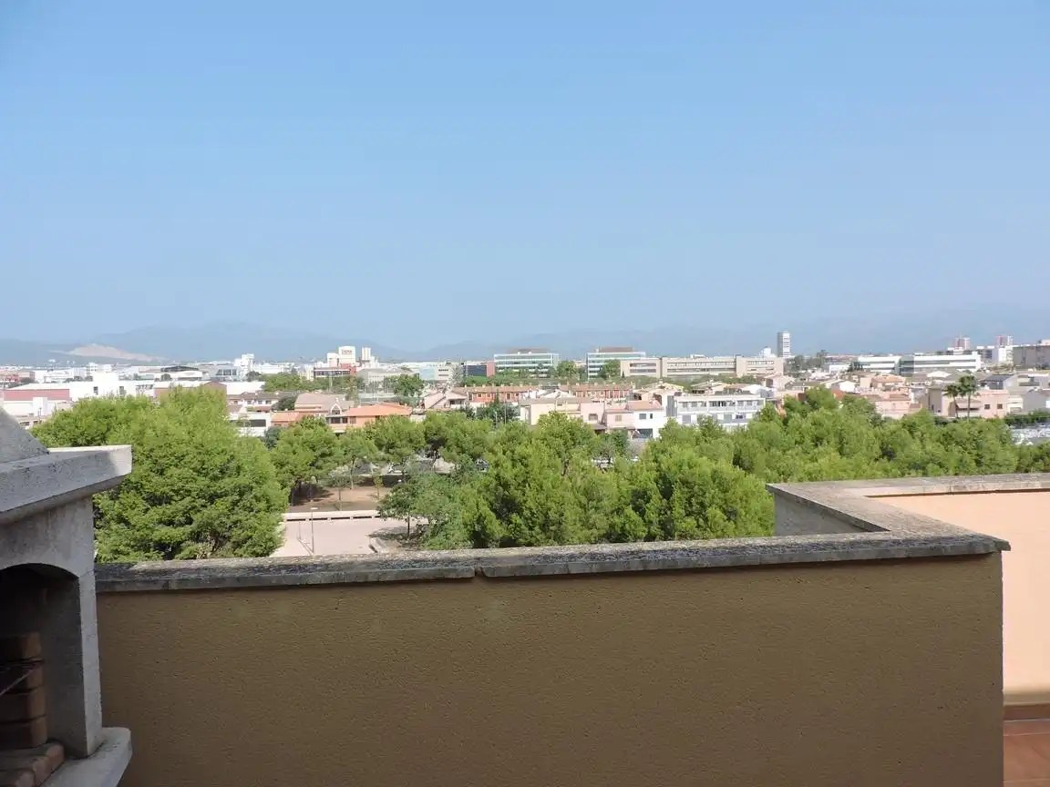 Vista exterior de Ático de alquiler en  Palma de Mallorca con Aire acondicionado, Calefacción y Parquet