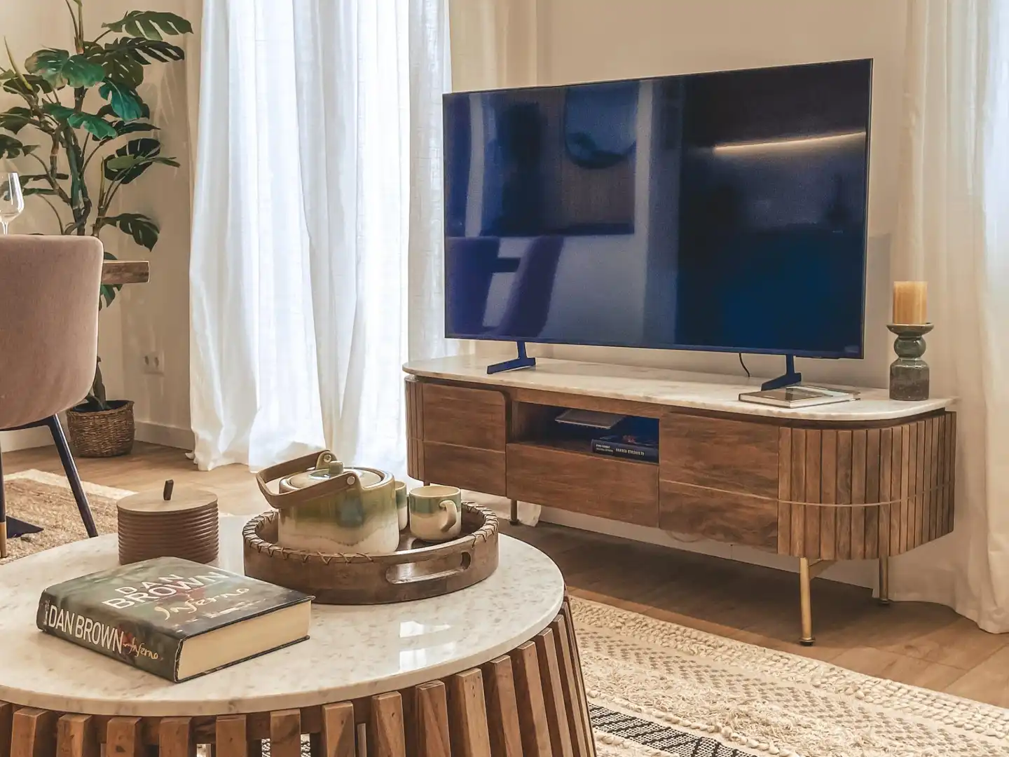 Sala de estar de Apartamento en venta en  Palma de Mallorca con Aire acondicionado, Trastero y Amueblado