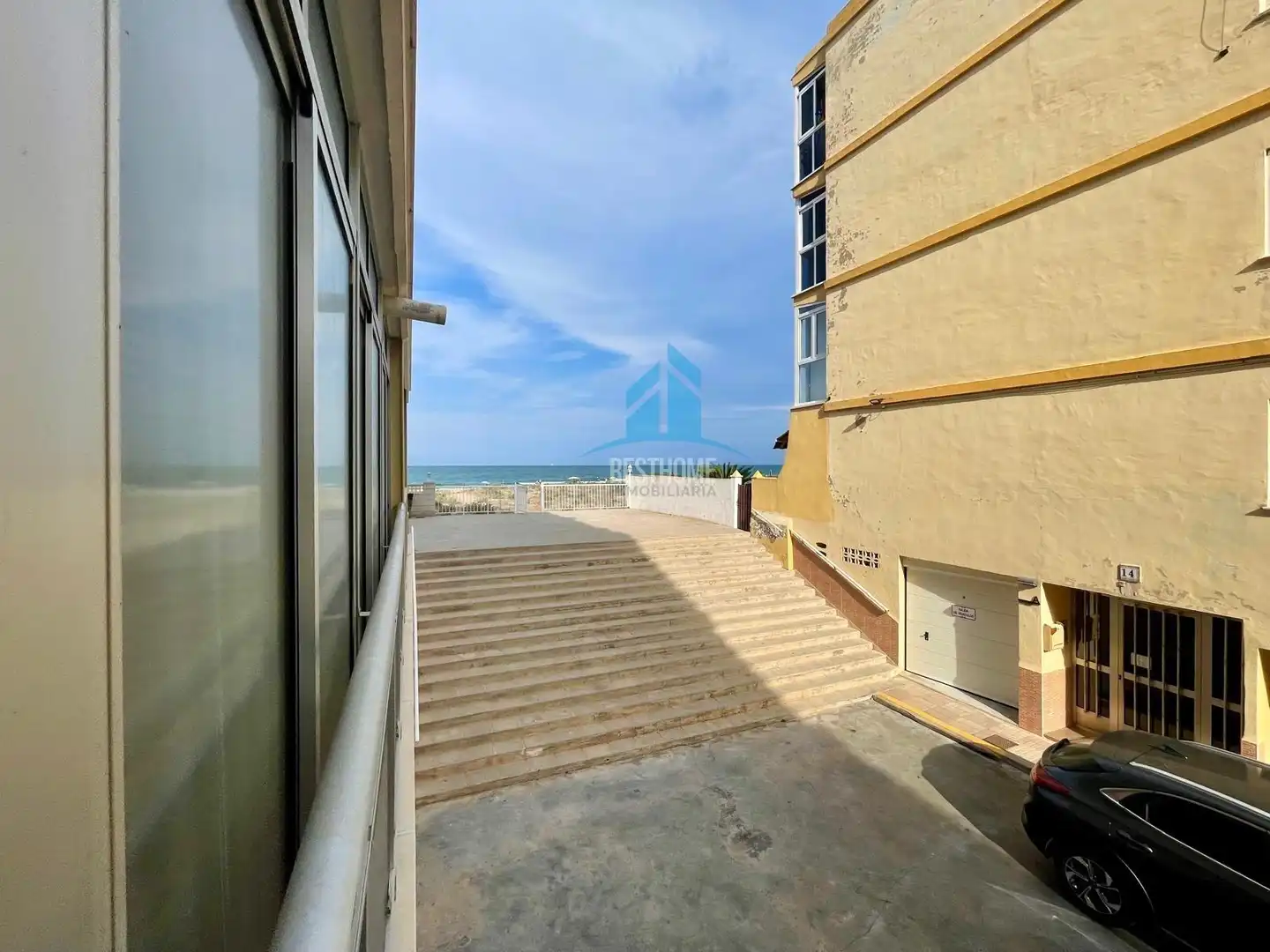 Vista exterior de Apartamento en venta en Xeraco con Terraza y Balcón