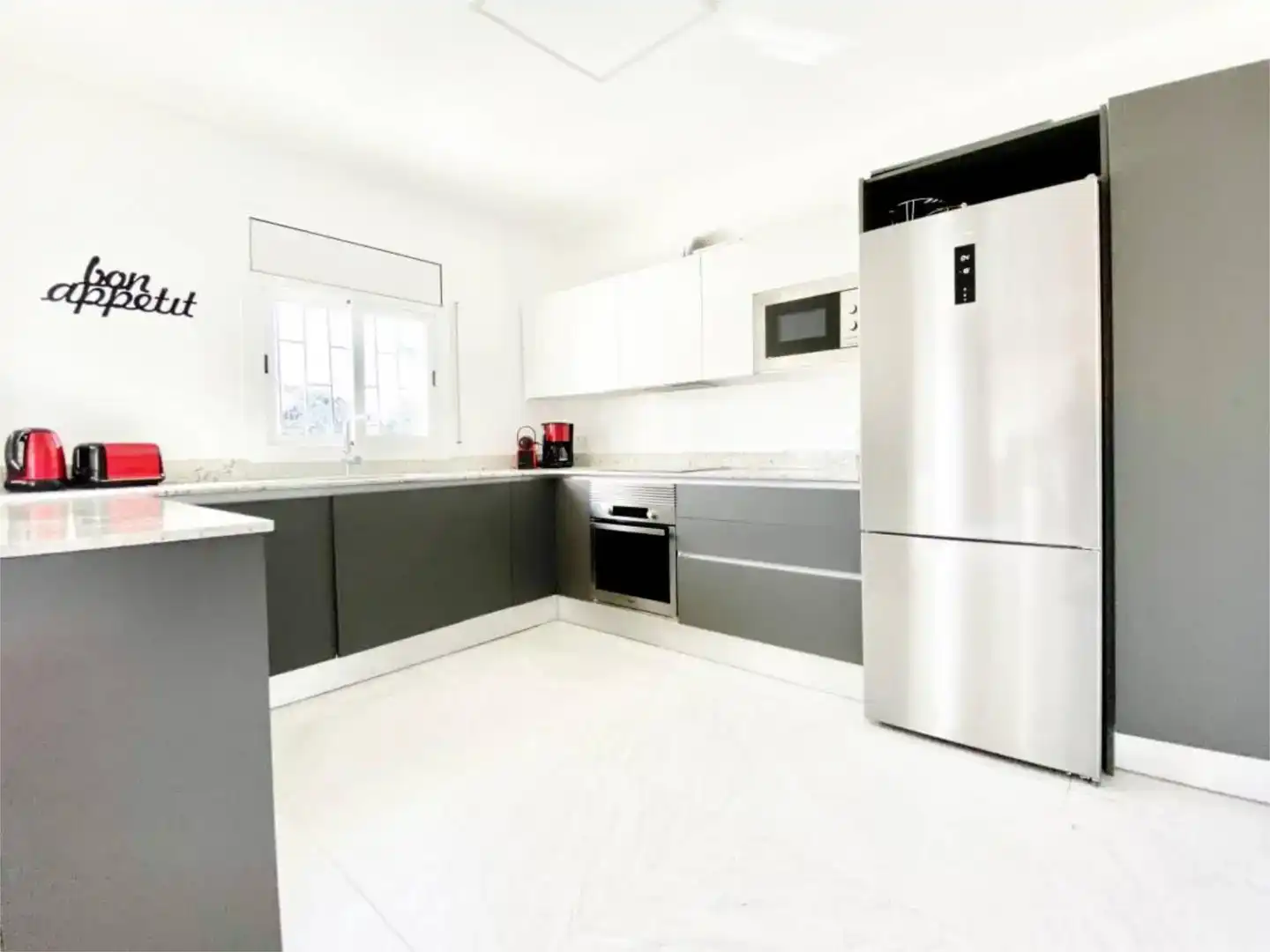 Kitchen of Houses for rent in L'Ametlla de Mar   with Air Conditioner, Swimming Pool and Balcony