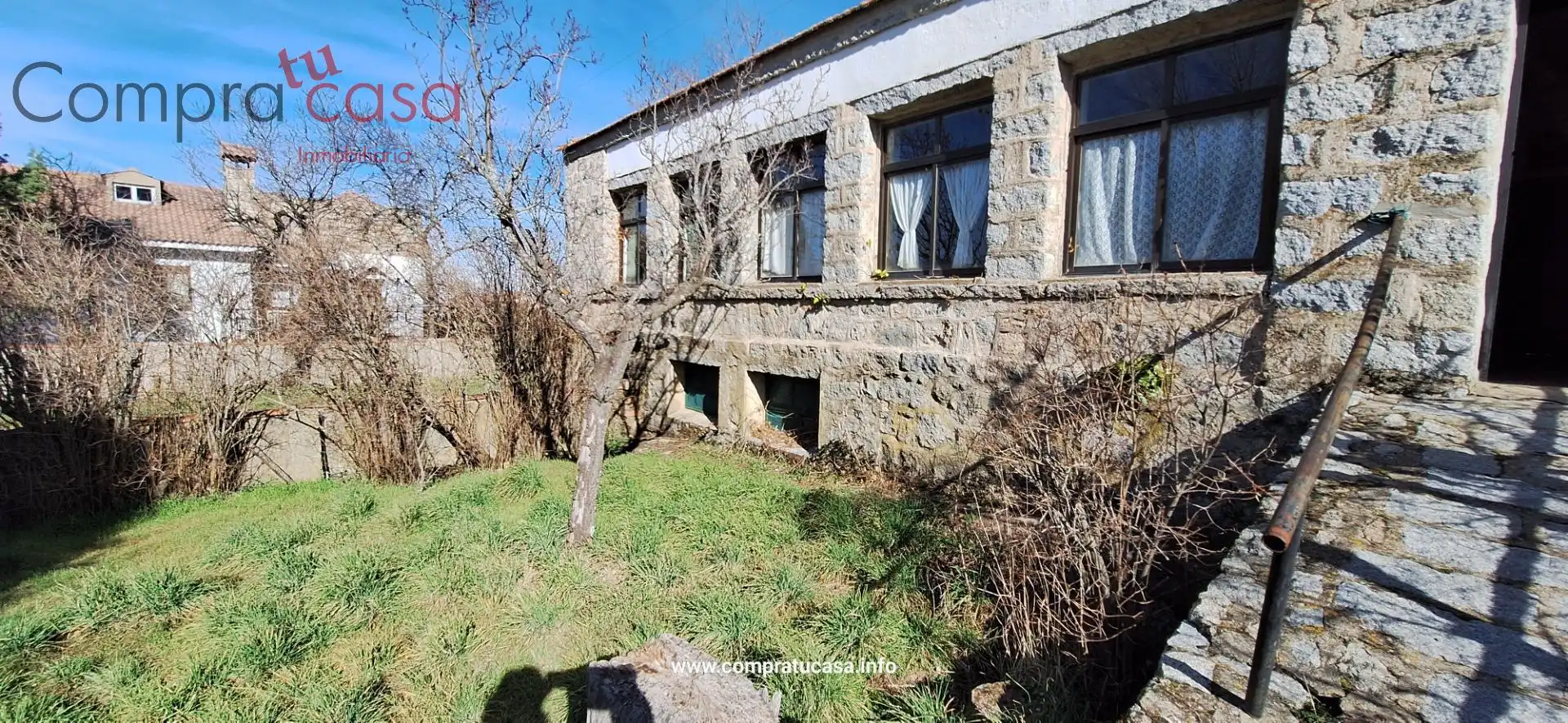 Exterior view of Houses for sale in Otero de Herreros  with Private garden, Storage room and Furnished