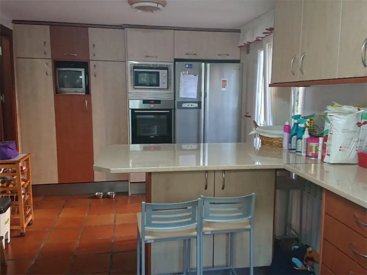 Cuina de Pis per a compartir en Valdemoro amb Aire condicionat, Jardí privat i Parquet