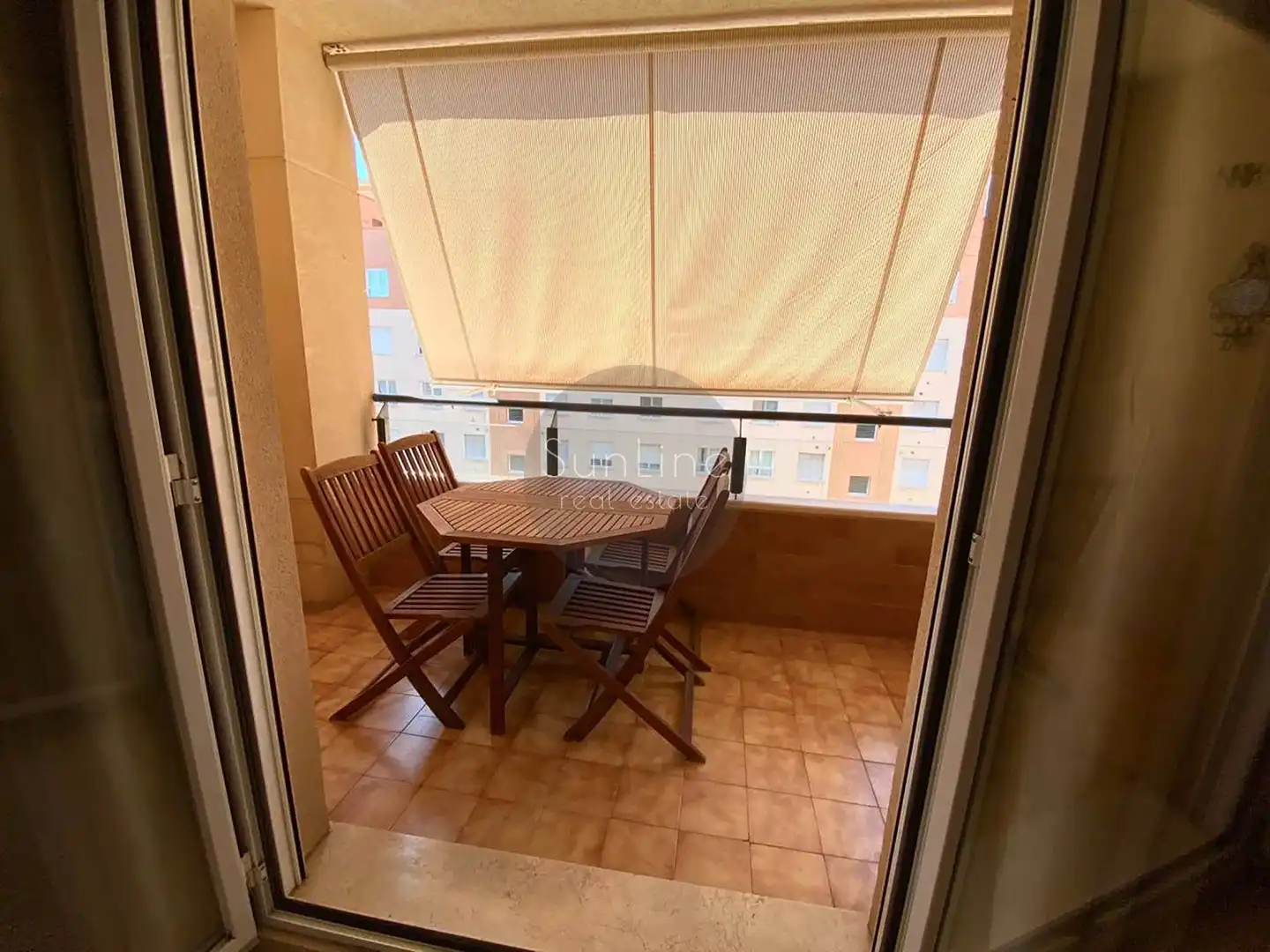 Balcony of Flat for rent in Valencia  with Air Conditioner, Terrace and Storage room