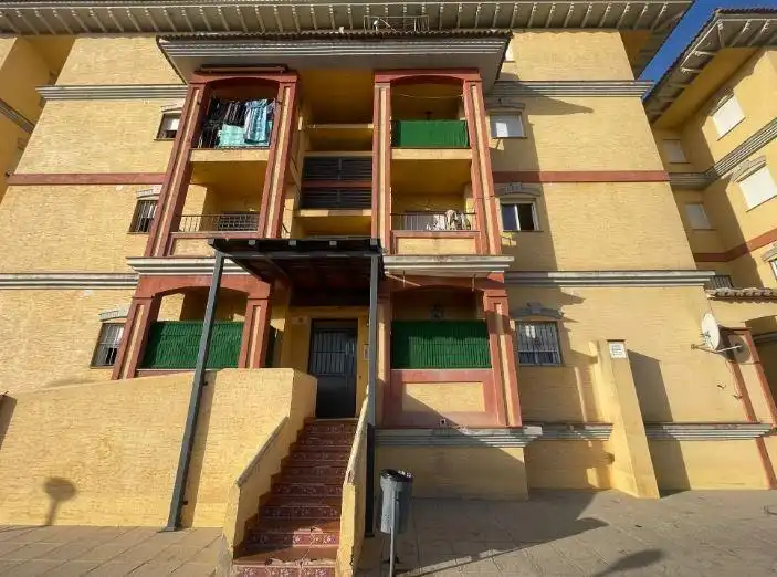 Vista exterior de Piso en venta en Lepe