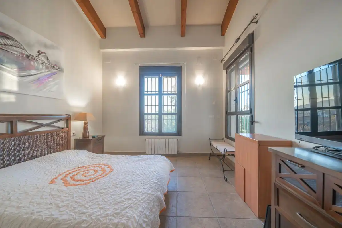 Bedroom of Houses for sale in Jávea / Xàbia  with Air Conditioner, Heating and Private garden