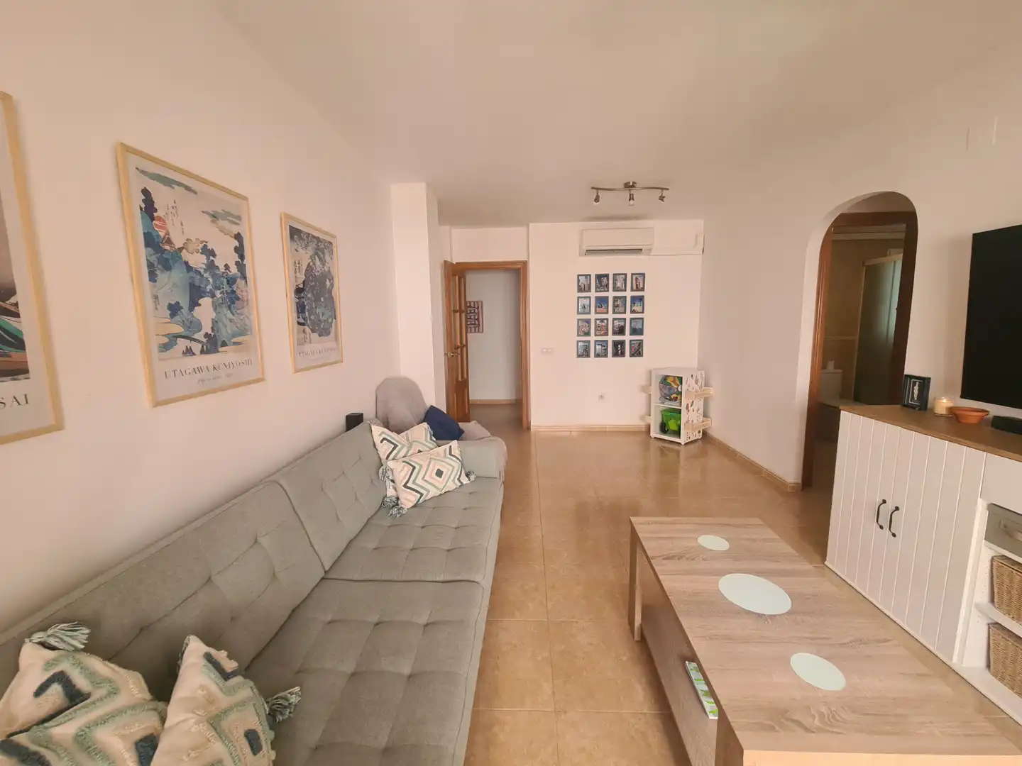 Sala d'estar de Apartament en venda en Vinaròs amb Aire condicionat, Calefacció i Terrassa