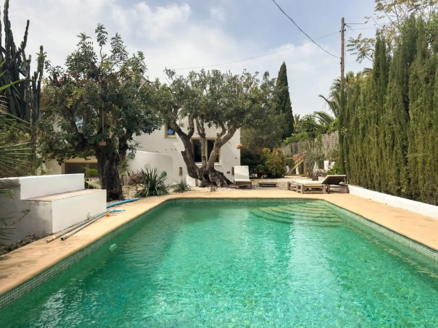 Vista exterior de Casa o chalet en venta en Jávea / Xàbia con Aire acondicionado, Calefacción y Jardín privado