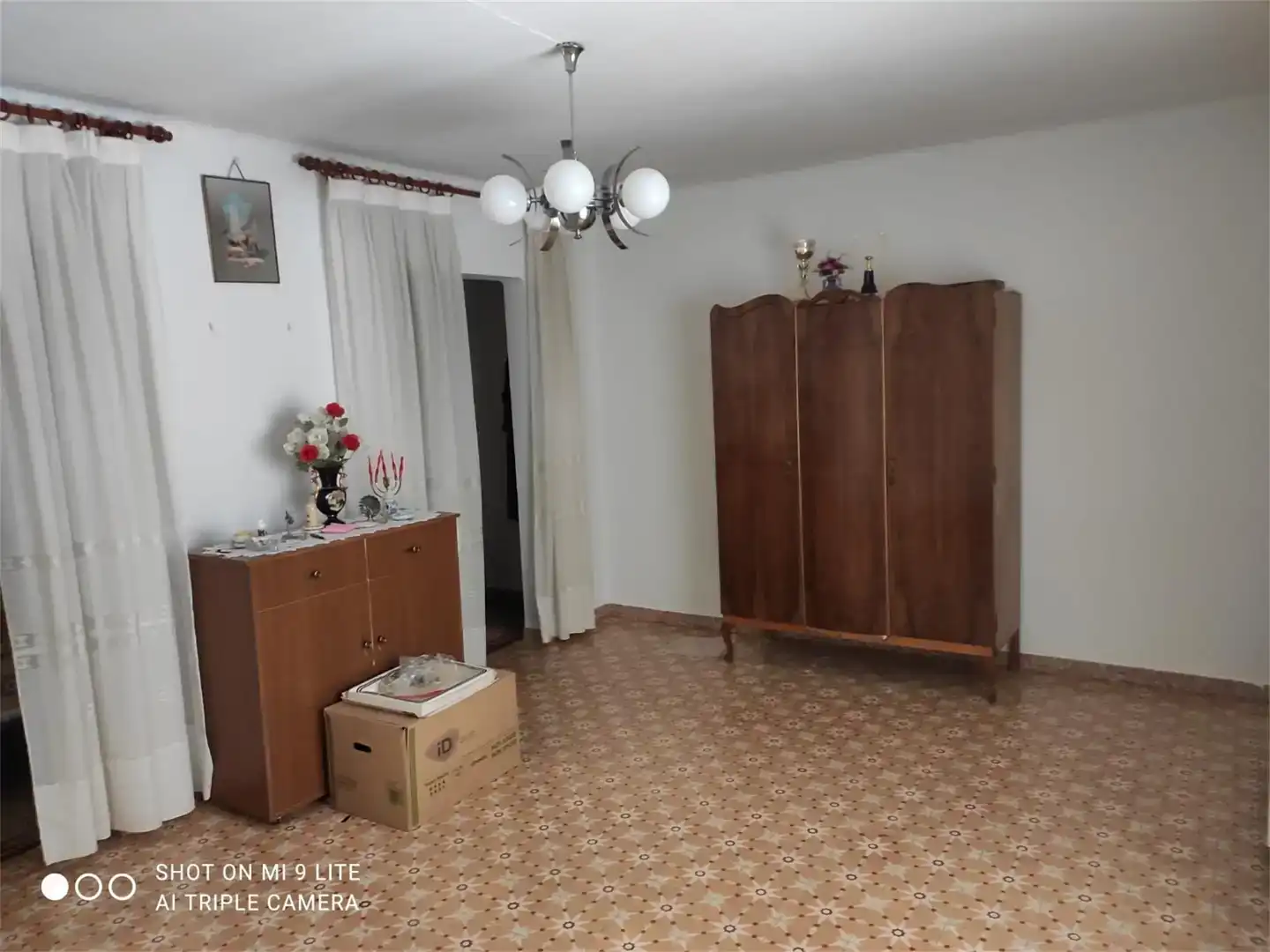 Sala de estar de Casa adosada en venta en Cisla