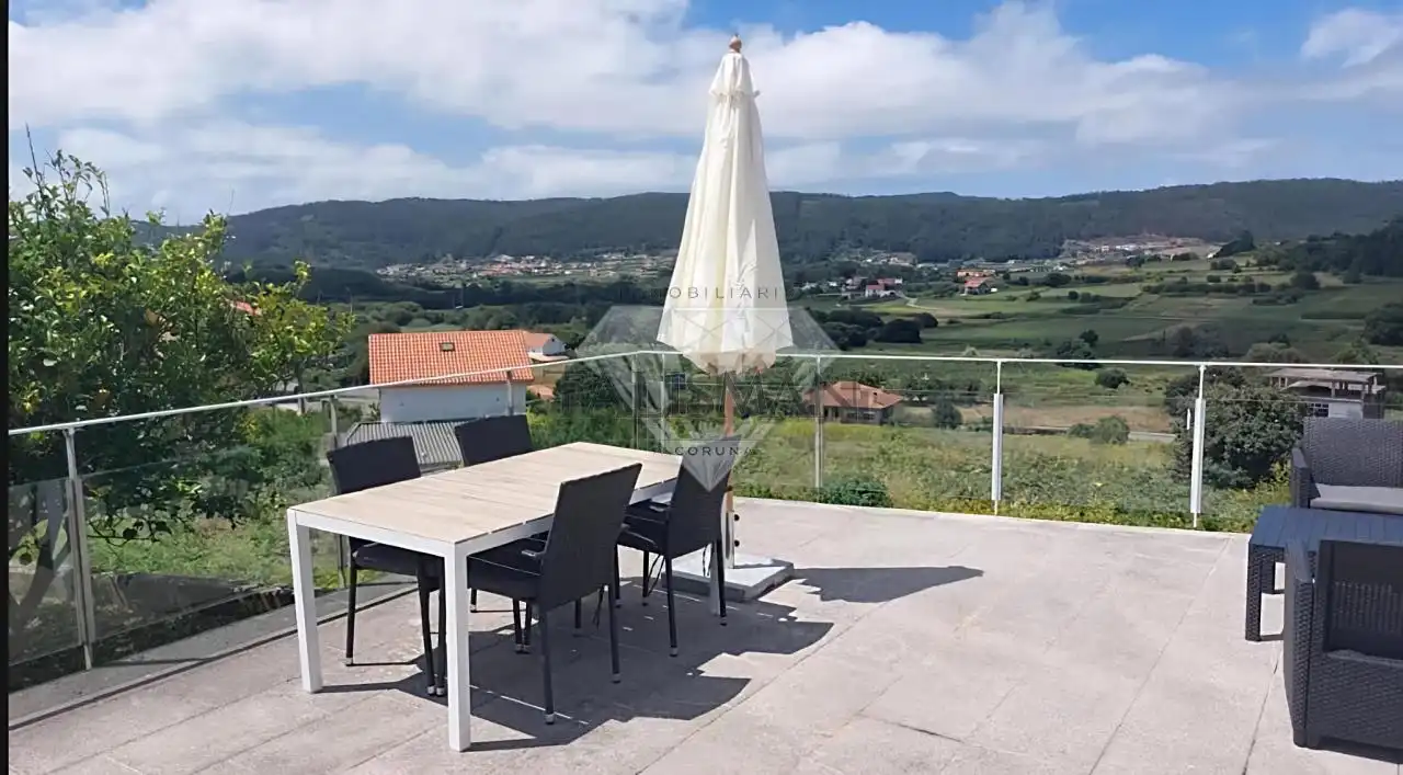 Terrace of Houses for rent in Ponteceso  with Heating, Private garden and Terrace