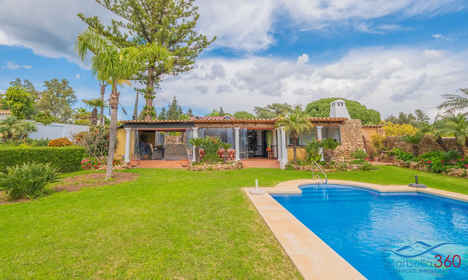 Jardín de Casa o chalet en venta en Marbella con Aire acondicionado, Calefacción y Jardín privado
