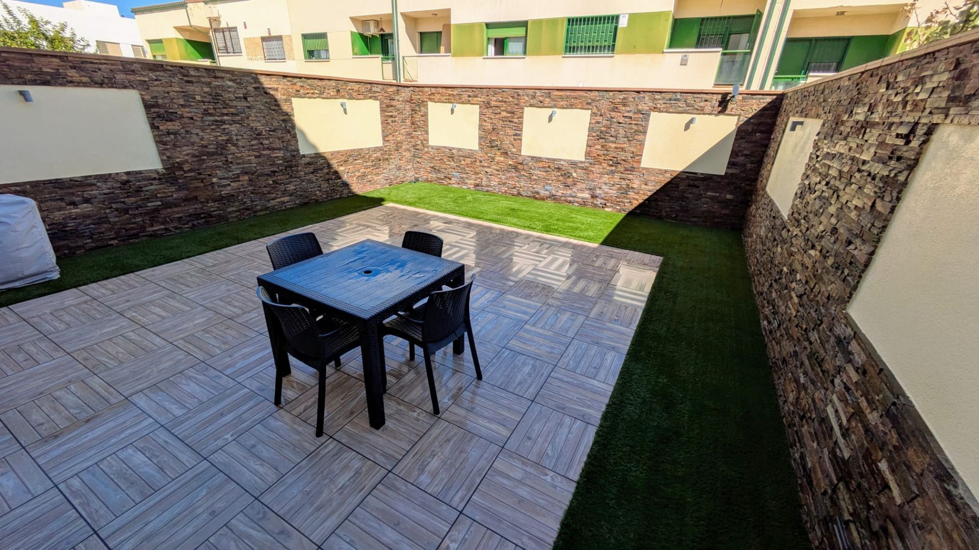 Terrace of Single-family semi-detached for sale in Illescas  with Air Conditioner, Heating and Private garden