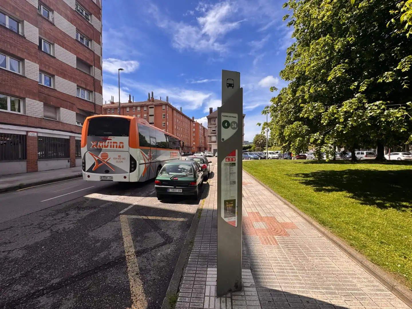 Parking of Flat for sale in Gijón   with Heating