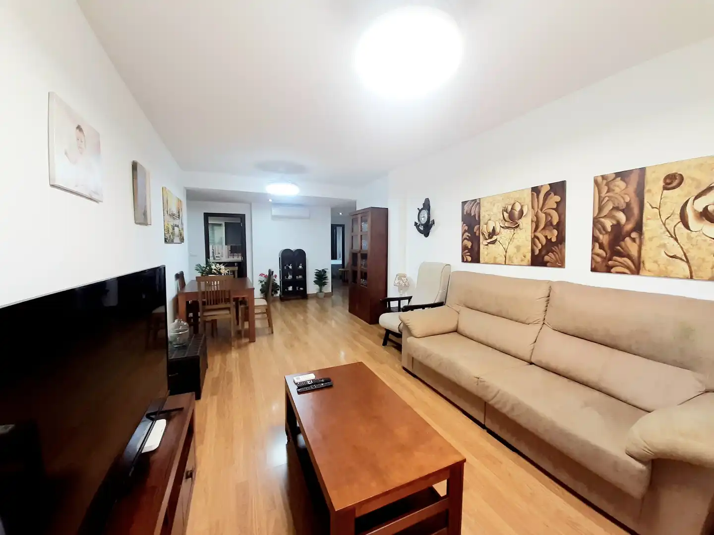 Sala de estar de Piso en venta en Archena con Aire acondicionado, Calefacción y Parquet