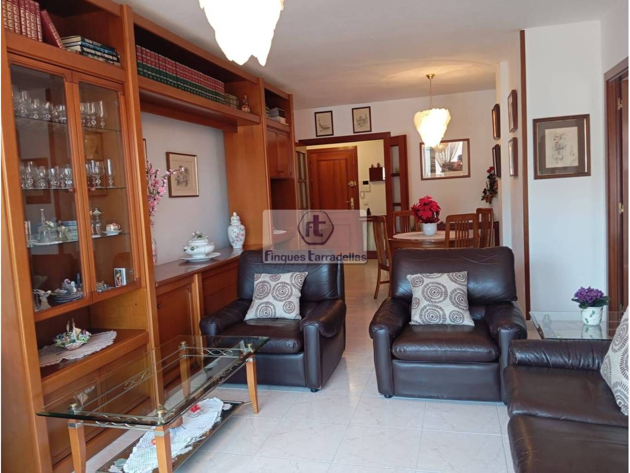 Living room of Flat for sale in Blanes  with Heating, Terrace and Storage room