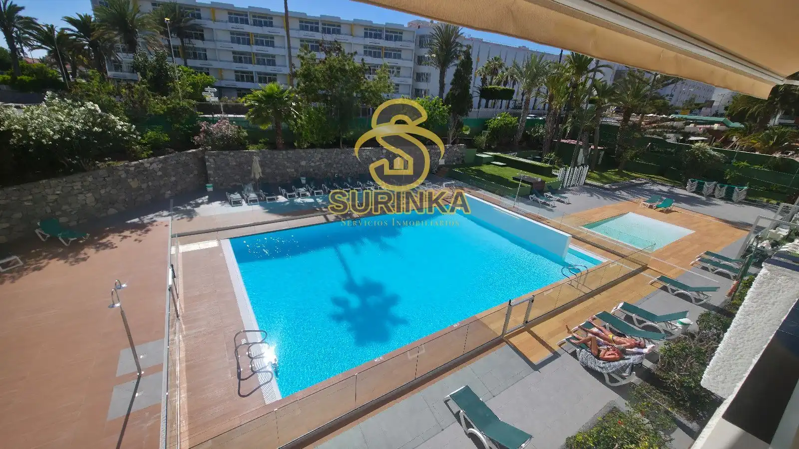 Piscina de Apartamento en venta en San Bartolomé de Tirajana con Terraza, Piscina y Amueblado