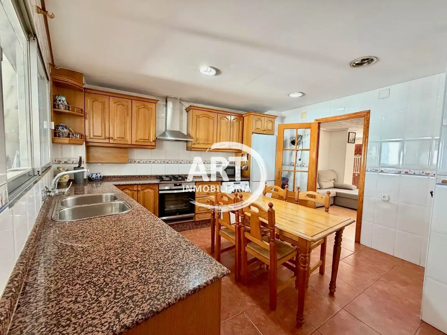 Cocina de Finca rústica en venta en Bétera con Aire acondicionado, Calefacción y Terraza