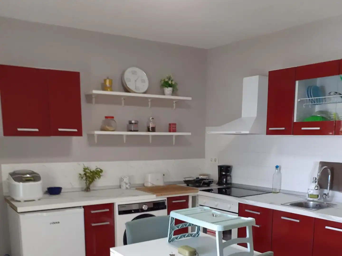 Cuina de Planta baixa en venda en Zorita amb Jardí privat i Moblat