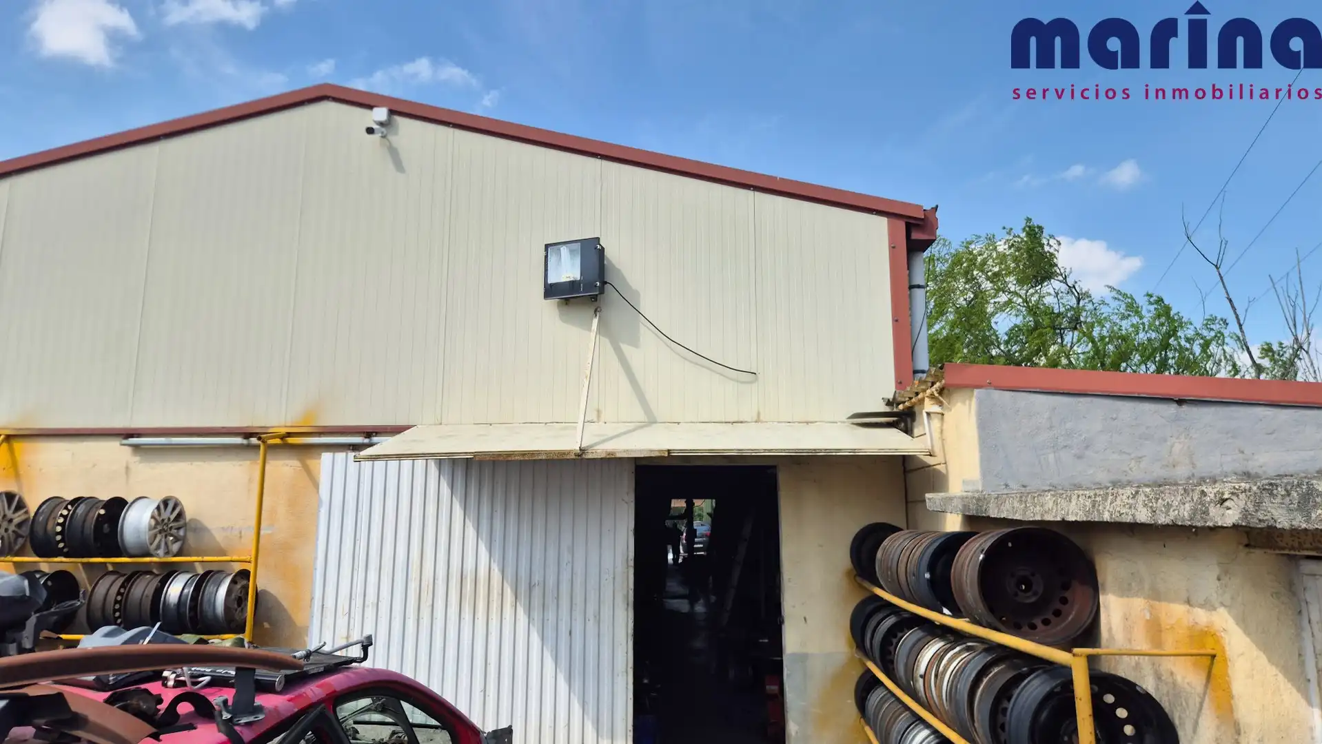 Vista exterior de Terreno industrial en venta en Valle de Elorz / Elortzibar