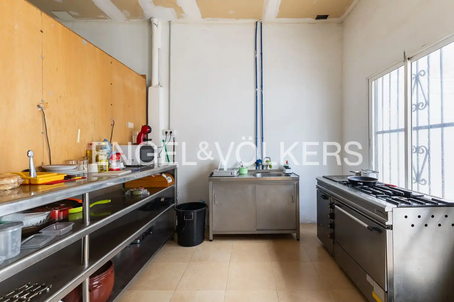 Küche von Wohnung zum Verkauf in Valencia mit Klimaanlage, Heizung und Terrasse