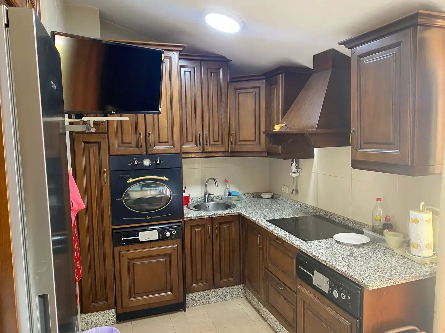 Cuina de Dúplex en venda en Castuera amb Aire condicionat, Calefacció i Parquet